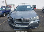 2011 Bmw X3 Xdrive28i Gray vin: 5UXWX5C53BL702260