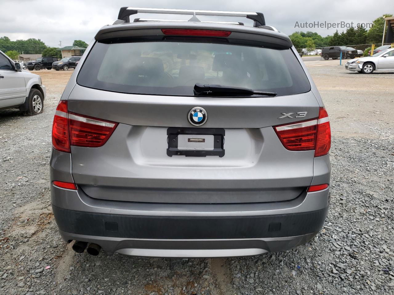 2011 Bmw X3 Xdrive28i Gray vin: 5UXWX5C53BL702680