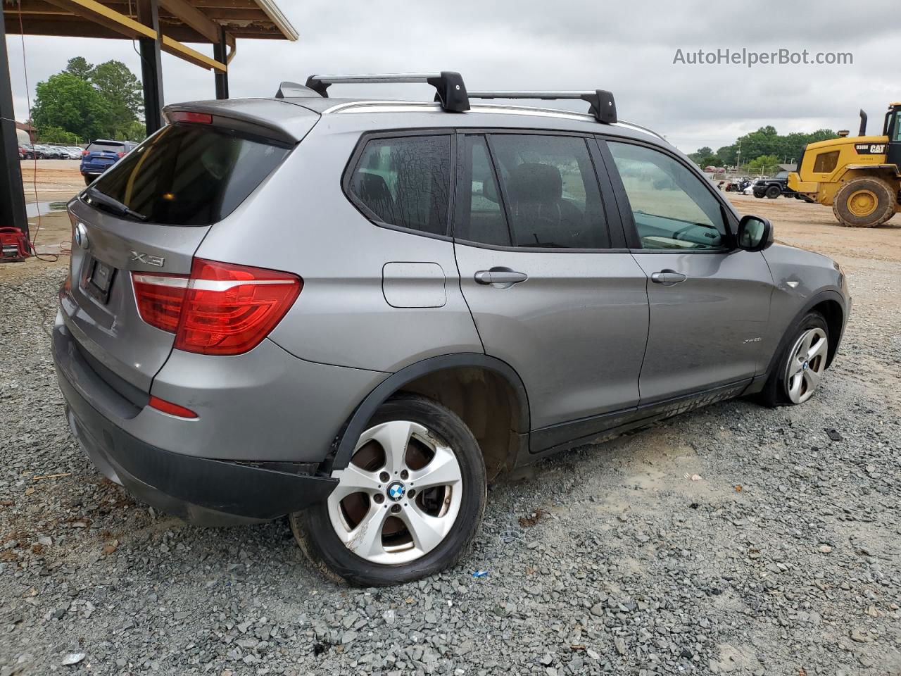 2011 Bmw X3 Xdrive28i Gray vin: 5UXWX5C53BL702680