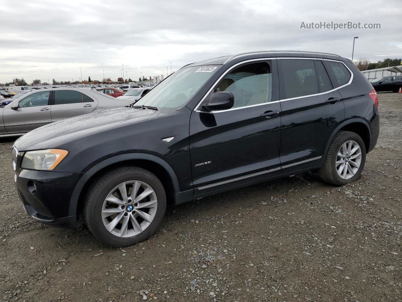 2011 Bmw X3 Xdrive28i Black vin: 5UXWX5C53BL704509