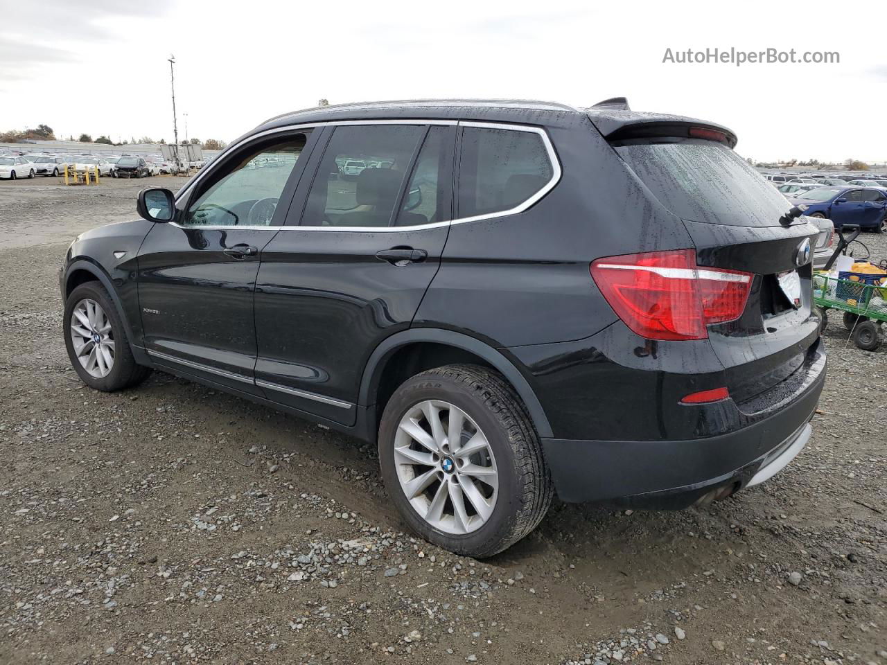 2011 Bmw X3 Xdrive28i Black vin: 5UXWX5C53BL704509