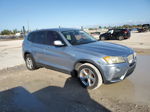 2011 Bmw X3 Xdrive28i Blue vin: 5UXWX5C53BL704879