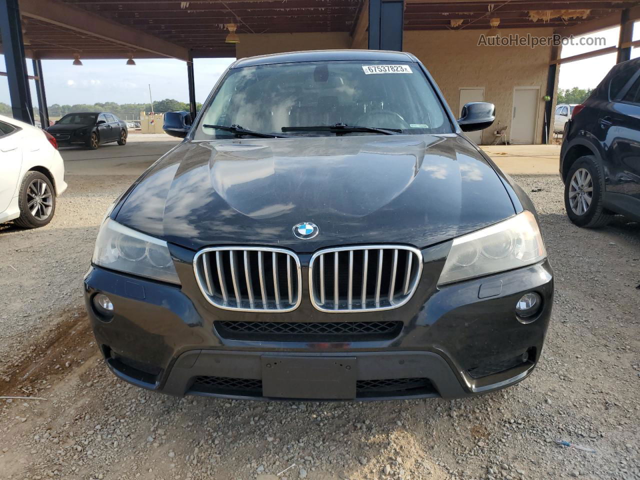 2011 Bmw X3 Xdrive28i Black vin: 5UXWX5C53BL707040