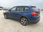 2011 Bmw X3 Xdrive28i Blue vin: 5UXWX5C53BL711167