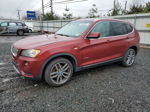 2011 Bmw X3 Xdrive28i Maroon vin: 5UXWX5C53BL713470