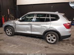 2011 Bmw X3 Xdrive28i Silver vin: 5UXWX5C53BL715218