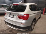 2011 Bmw X3 Xdrive28i Silver vin: 5UXWX5C53BL715218