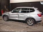 2011 Bmw X3 Xdrive28i Silver vin: 5UXWX5C53BL715218