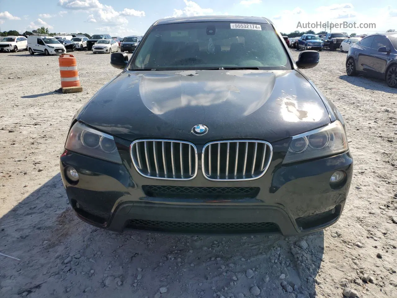 2011 Bmw X3 Xdrive28i Black vin: 5UXWX5C53BLK59222