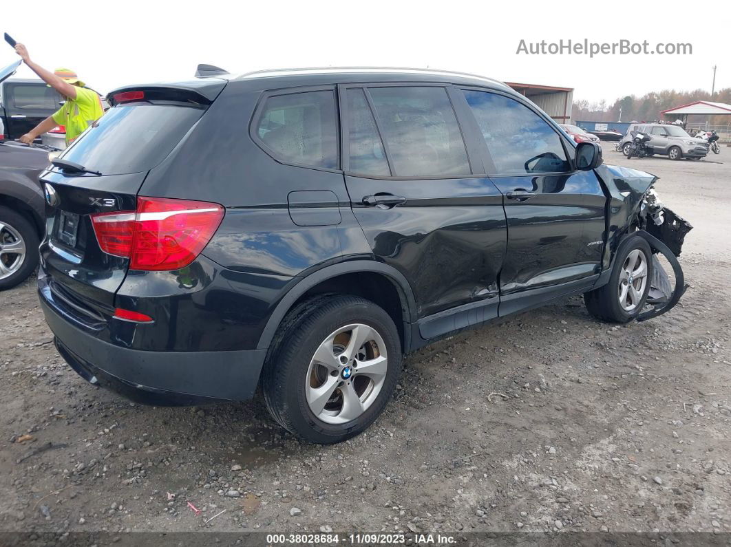 2011 Bmw X3 Xdrive28i Black vin: 5UXWX5C53BLK59415