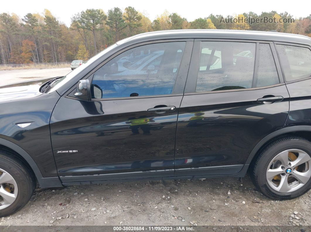 2011 Bmw X3 Xdrive28i Black vin: 5UXWX5C53BLK59415