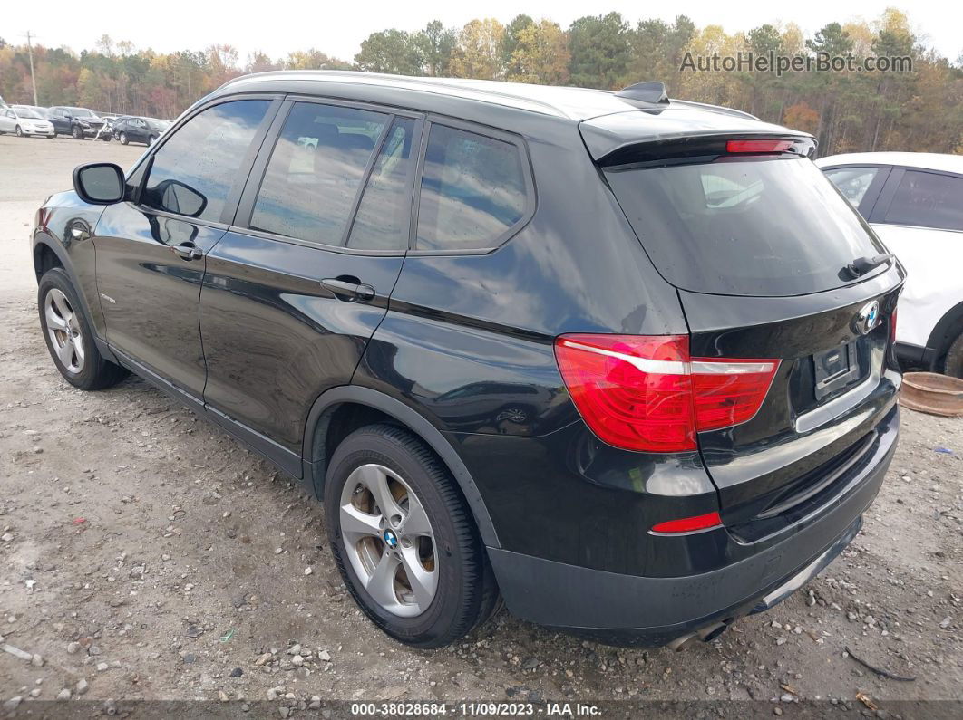 2011 Bmw X3 Xdrive28i Black vin: 5UXWX5C53BLK59415