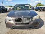 2011 Bmw X3 Xdrive28i Charcoal vin: 5UXWX5C54BL707662