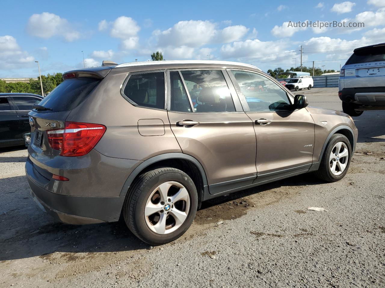 2011 Bmw X3 Xdrive28i Charcoal vin: 5UXWX5C54BL707662