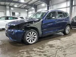 2011 Bmw X3 Xdrive28i Синий vin: 5UXWX5C54BL711002