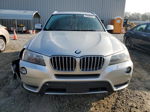 2011 Bmw X3 Xdrive28i Silver vin: 5UXWX5C54BL714742