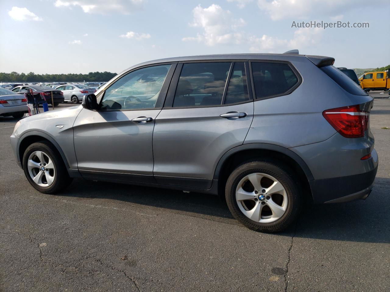 2011 Bmw X3 Xdrive28i Gray vin: 5UXWX5C55BL705015