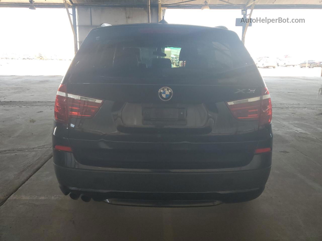 2011 Bmw X3 Xdrive28i Черный vin: 5UXWX5C55BL711140