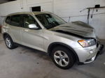 2011 Bmw X3 Xdrive28i Silver vin: 5UXWX5C55BL711624