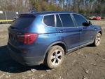 2011 Bmw X3 Xdrive28i Blue vin: 5UXWX5C55BL715043