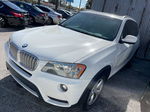 2011 Bmw X3 Xdrive28i White vin: 5UXWX5C56BL701121