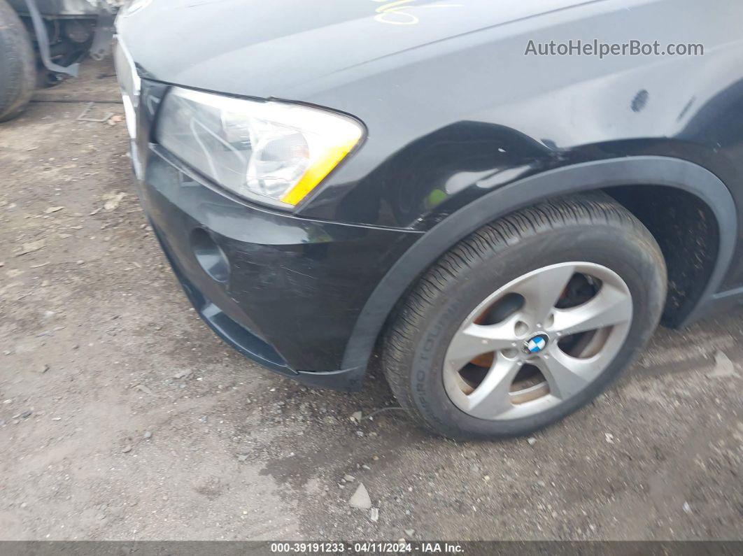 2011 Bmw X3 Xdrive28i Черный vin: 5UXWX5C56BL702592