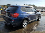 2011 Bmw X3 Xdrive28i Blue vin: 5UXWX5C56BL707744