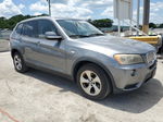 2011 Bmw X3 Xdrive28i Silver vin: 5UXWX5C56BL713835