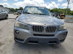 2011 Bmw X3 Xdrive28i Silver vin: 5UXWX5C56BL713835