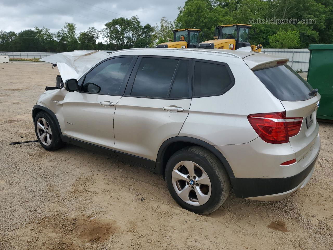 2011 Bmw X3 Xdrive28i Золотой vin: 5UXWX5C56BL714290