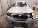 2011 Bmw X3 Xdrive28i Silver vin: 5UXWX5C57BL702603