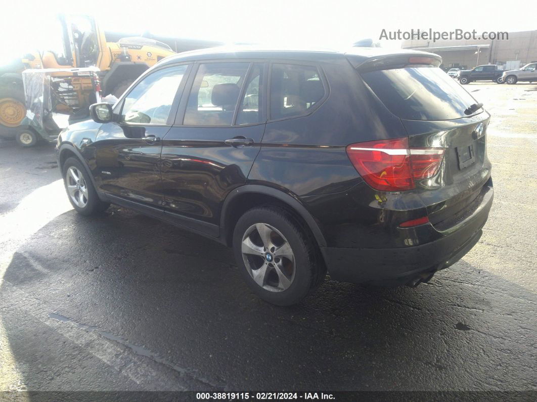 2011 Bmw X3 Xdrive28i Черный vin: 5UXWX5C57BL703914