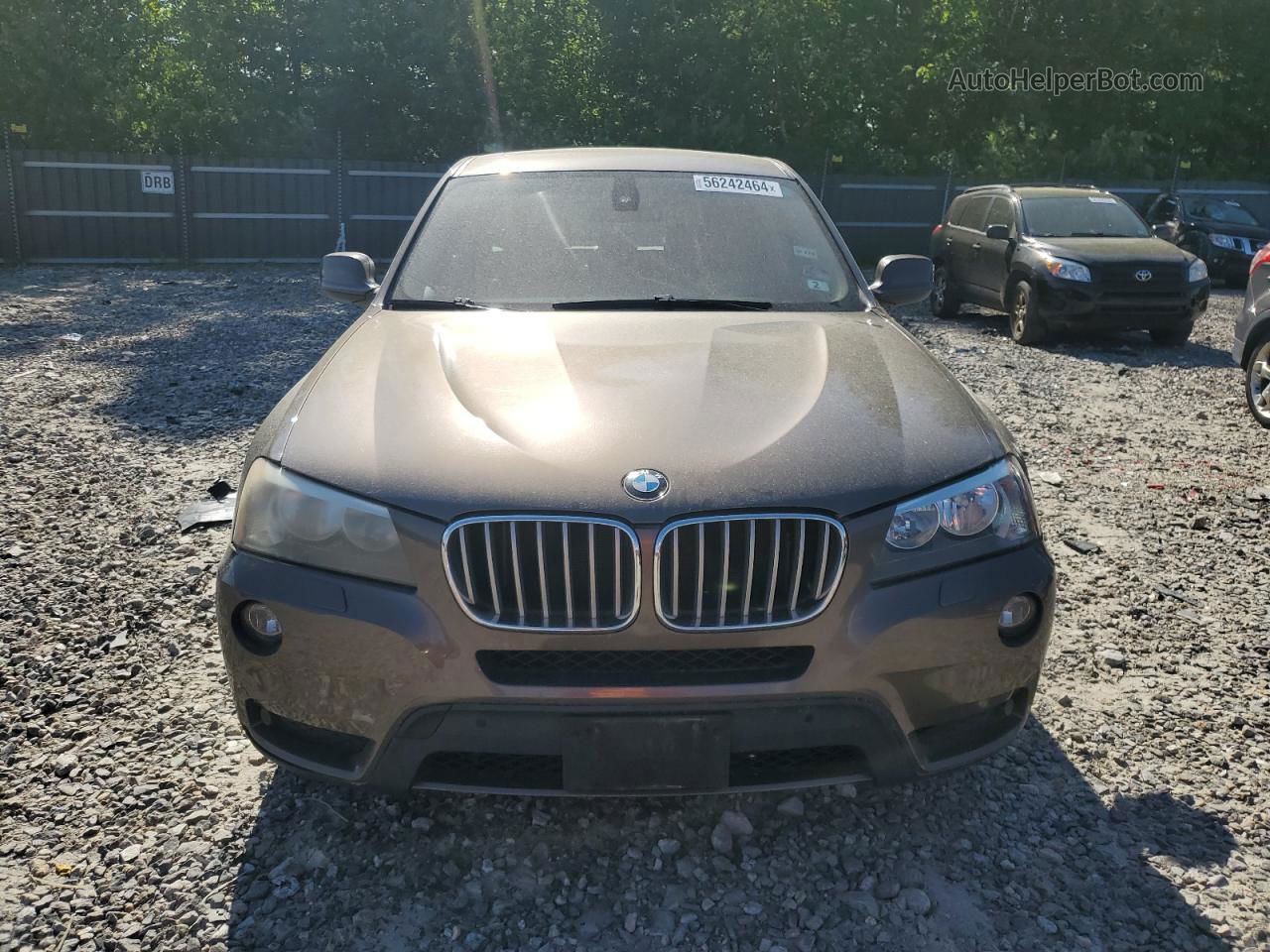 2011 Bmw X3 Xdrive28i Коричневый vin: 5UXWX5C57BL711964