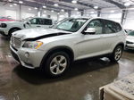 2011 Bmw X3 Xdrive28i Silver vin: 5UXWX5C57BL711995