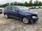 2011 Bmw X3 Xdrive28i Blue vin: 5UXWX5C57BL712435