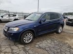 2011 Bmw X3 Xdrive28i Blue vin: 5UXWX5C57BL712435