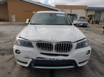 2011 Bmw X3 Xdrive28i White vin: 5UXWX5C57BL713634