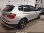 2011 Bmw X3 Xdrive28i Silver vin: 5UXWX5C58BL701931