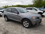 2011 Bmw X3 Xdrive28i Gray vin: 5UXWX5C58BL705252