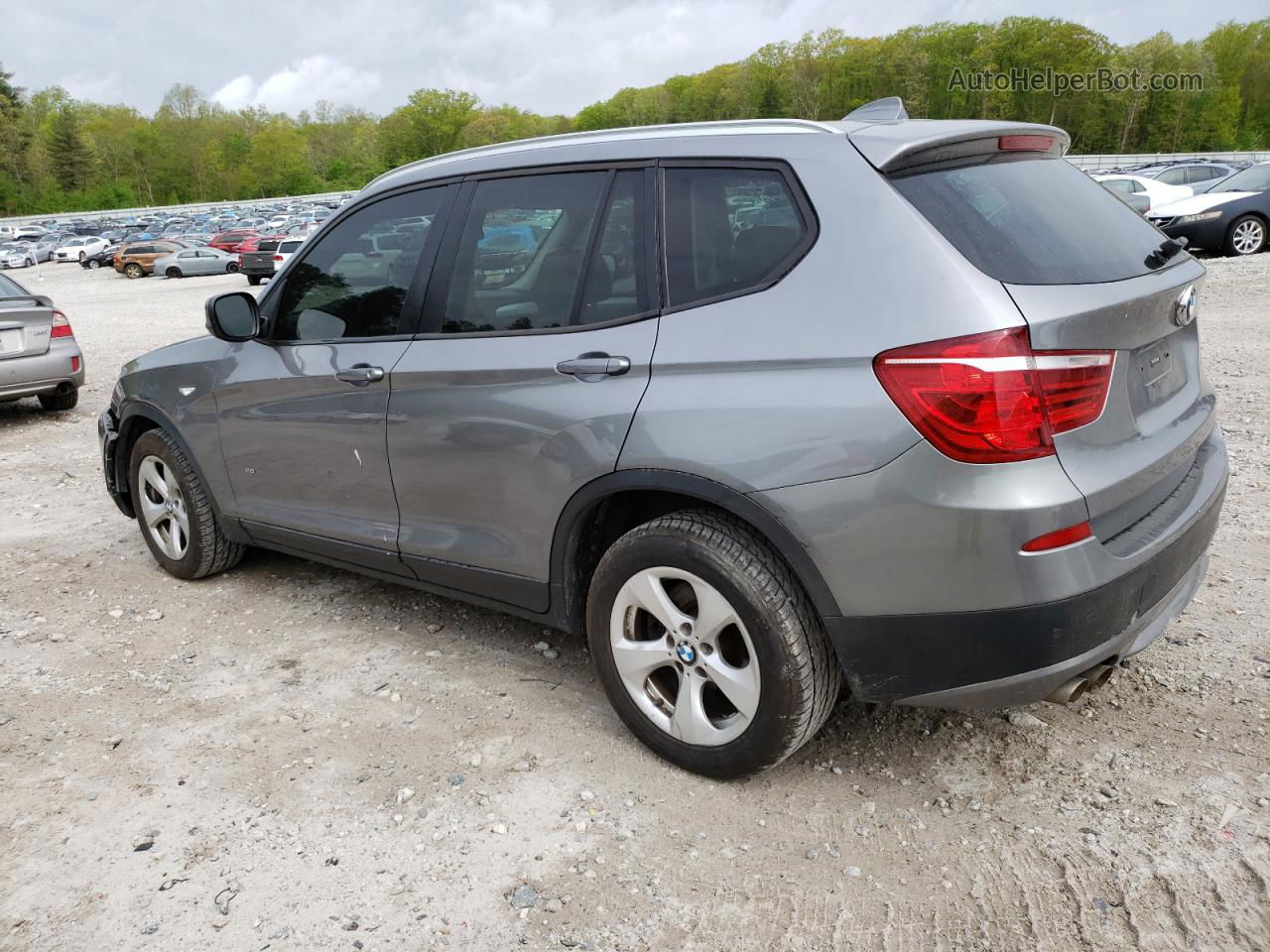 2011 Bmw X3 Xdrive28i Gray vin: 5UXWX5C58BL705252