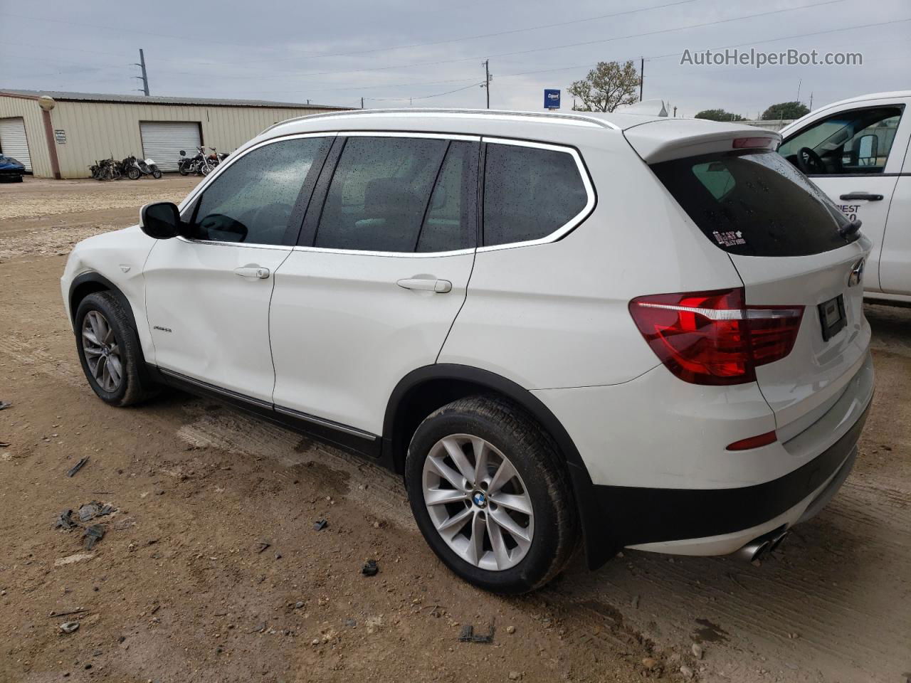 2011 Bmw X3 Xdrive28i White vin: 5UXWX5C58BL705560