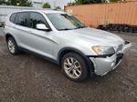 2011 Bmw X3 Xdrive28i Silver vin: 5UXWX5C58BLW14174