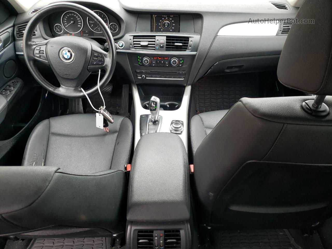 2011 Bmw X3 Xdrive28i Серебряный vin: 5UXWX5C58BLW14174