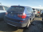 2011 Bmw X3 Xdrive28i Blue vin: 5UXWX5C59BL703882