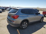 2011 Bmw X3 Xdrive28i Gray vin: 5UXWX5C59BL707432