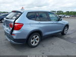 2011 Bmw X3 Xdrive28i Light Blue vin: 5UXWX5C5XBL700229