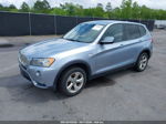 2011 Bmw X3 Xdrive28i Light Blue vin: 5UXWX5C5XBL700229