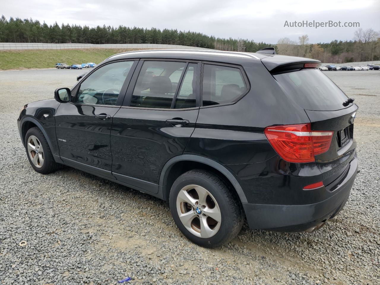 2011 Bmw X3 Xdrive28i Black vin: 5UXWX5C5XBL700957