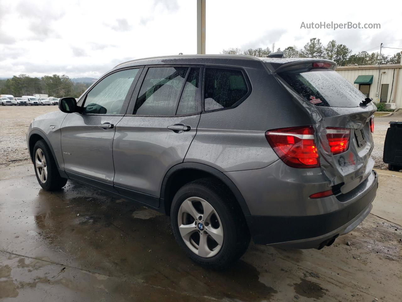 2011 Bmw X3 Xdrive28i Gray vin: 5UXWX5C5XBL701266