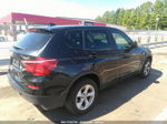 2011 Bmw X3 28i Black vin: 5UXWX5C5XBL702689